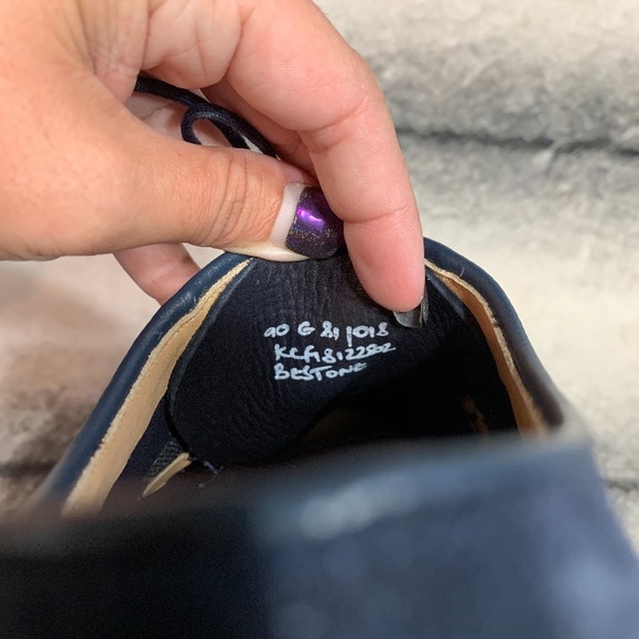 Church’s Bestone Rubber Sole Oxford Navy Suede - Picture 4 of 8